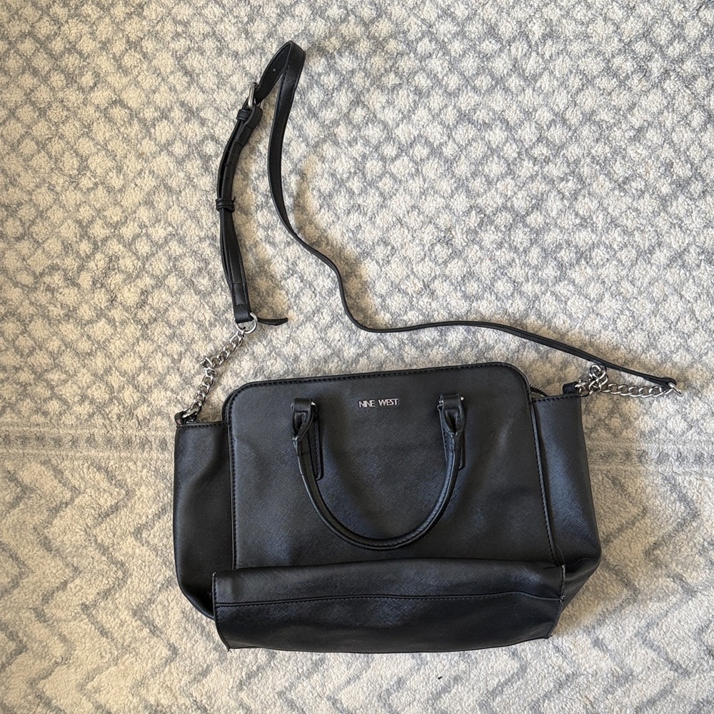 Nine West Elegant Black Men's Briefcase